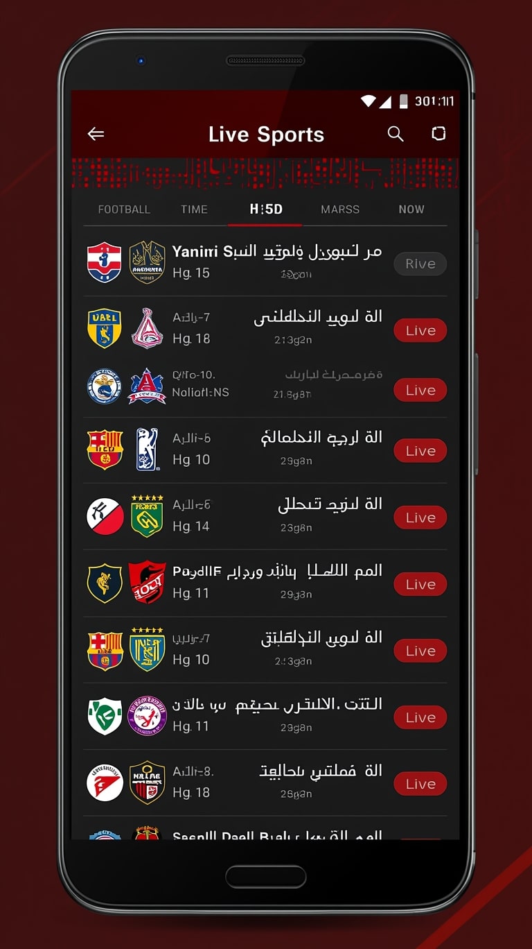 Live sports streaming in Yacine TV